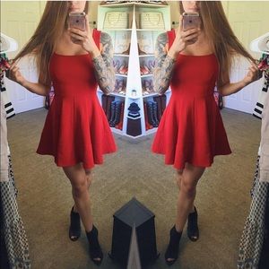 Red Lulu’s Dress